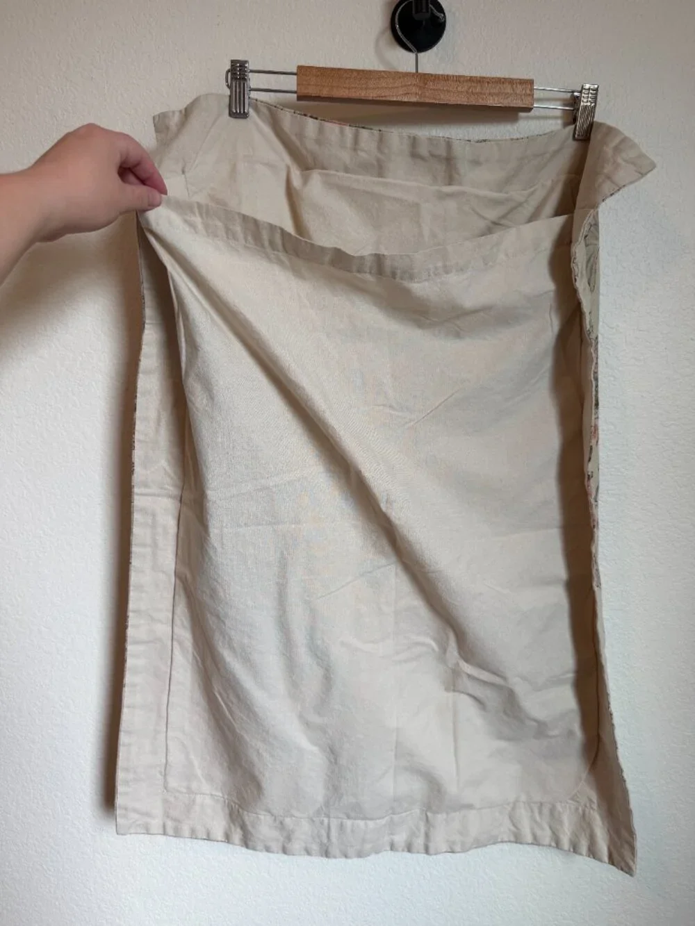 Grace Floral Texture Cotton Linen Blend Standard Sham